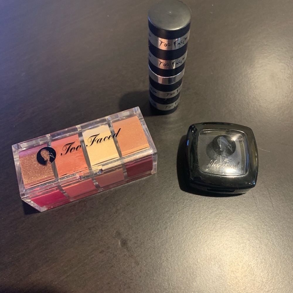 Lot of Vintage Too Faced makeup.
